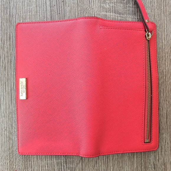 Kate Spade Vibrant Red Wallet - Picture 4 of 10